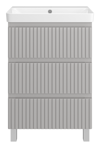 Тумба под раковину Brevita Victory VIC-07060-50-03Я 56х45х73 напольная - фото 2