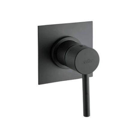 Смеситель для ванны и душа Webert Elio EL880101560 встраиваемый в стену черный