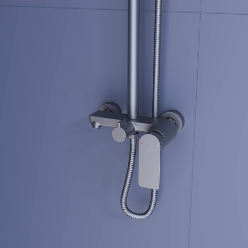 Душевая стойка RGW Shower Panels 59140127-11 настенная цвет серый - фото 2 Душевая стойка RGW Shower Panels 59140127-11 настенная цвет серый - фото 2