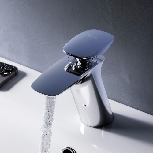 Смеситель Am.Pm Spirit V2.0 F70A02100 на раковину хром без термостата - фото 3