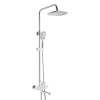 Душевая стойка Rose R2136F настенная цвет белый