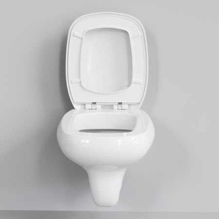 Чаша унитаза подвесная Ambassador Diamond 123T20001R цвет белый без сиденья каскадный смыв