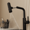 Смеситель для кухни Rush Tinos TI3732-18Black на столешницу черный
