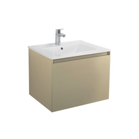 Тумба под раковину Art&Max Latina AM-Latina-600-1C-SO-BGM 60х50 подвесная цвет бежевый