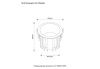 Светильник встраиваемый Crystal Lux CLT 008 CLT 008C83 WH 3000K IP54
