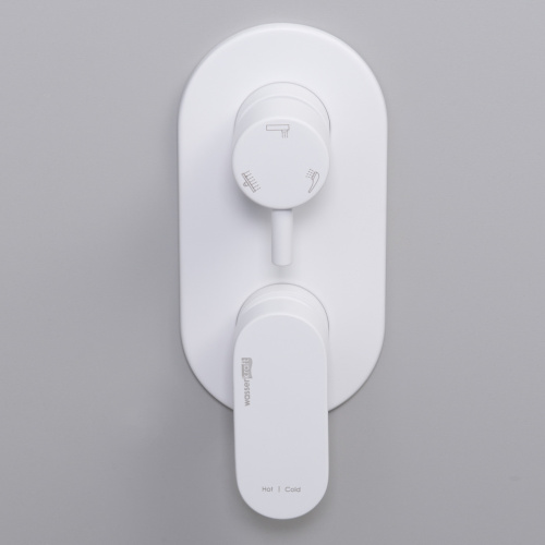 Смеситель для душа WasserKRAFT Mindel 8500 8571 встраиваемый белый - фото 2