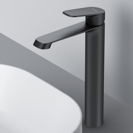 Смеситель Am.Pm Func F8F92022 на раковину черный без термостата