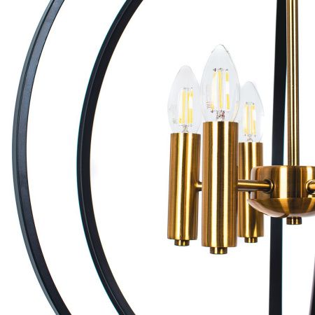 Люстра подвесная Arte Lamp Castula (Цастула) A7013SP-6BK