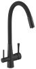 Смеситель для кухни Savol S-L1806H-01 на столешницу черный
