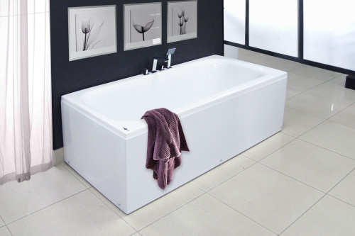 Ванна акриловая Royal Bath ACCORD RB627100 180х90 пристенная прямоугольная - фото 3
