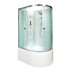 Душевая кабина AvaCan EM4512LNLED+GM 120х80 асимметричная без крыши ориентация левая
