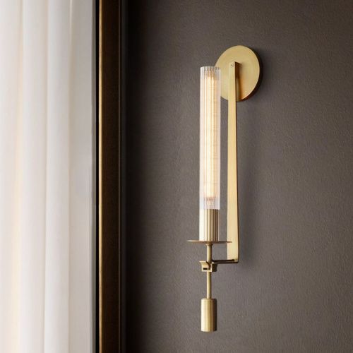 Бра Delight Collection Wall lamp (Валл ламп) MT8615-1W antique brass - фото 5