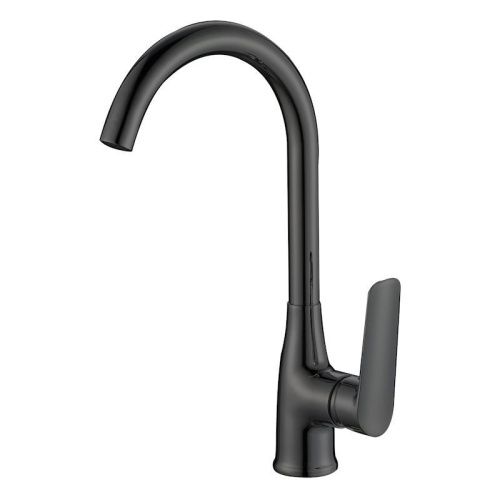 Смеситель для кухни Esko Lagos Black LG519B на мойку черный - фото 2