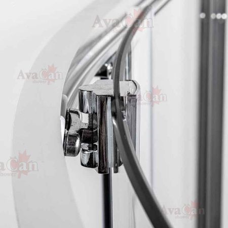 Душевой уголок AvaCan HC120MT 120х120 стекло прозрачное профиль хром без поддона