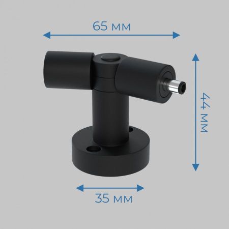 L-соединитель с изменяемым углом 70-220° IMEX Thin and Smart (Тхин анд Смарт) IL.0060.4001-BK