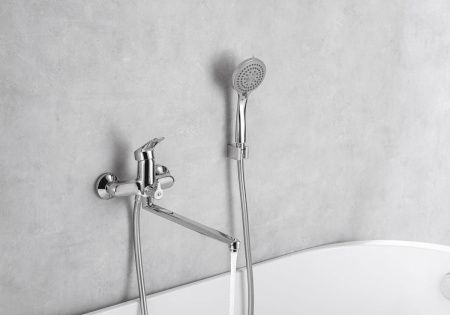 Душевой гарнитур Aquatek ВЕГА AQ2010CR настенный хром