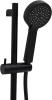 Душевой гарнитур Allen Brau Eclipse 5.E1008-31 настенный черный