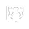 Шинопровод магнитный для натяжного потолка Hesby Lighting ElDeko (ЕлДеко) HSBL_0186