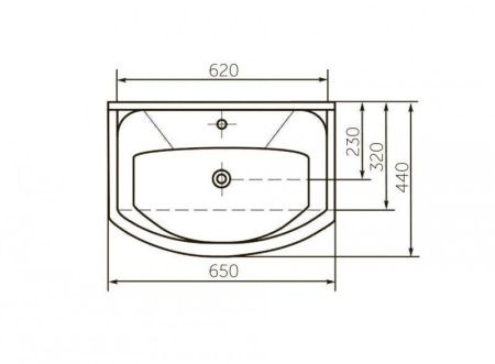 Тумба под раковину Corozo Сириус SD-00001438 60х30 напольная цвет белый