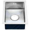 Кухонная мойка Melana ProfLine MLN-R3040H 30х40 цвет серый поверхность матовая