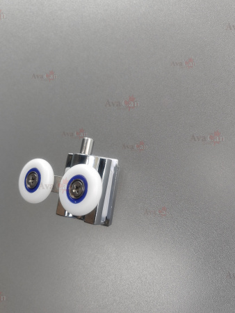 Душевой уголок AvaCan FC2-190-SC100MT 210х100 стекло матовое профиль хром глянцевый без поддона