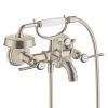 Смеситель для ванны Axor Montreux 16551820 настенный никель