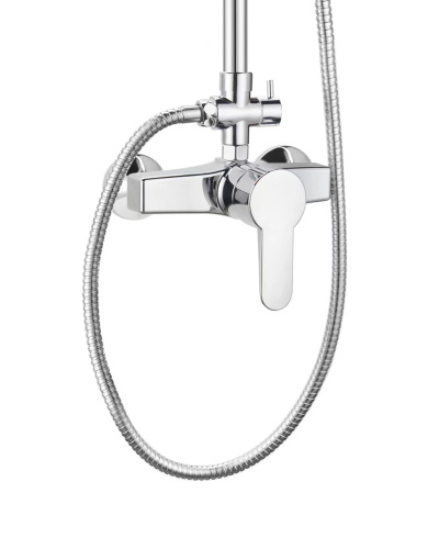 Душевая стойка OneLife  P01-912cr настенная цвет хром - фото 4
