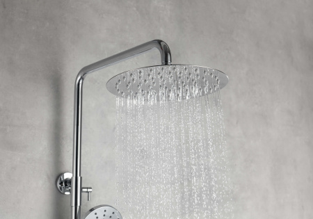 Душевая стойка Aquatek ВЕГА AQ2040CR настенная цвет хром