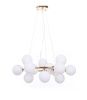 Люстра подвесная Lumina Deco Marsiada (Марсиада) LDP 6033-15 GD