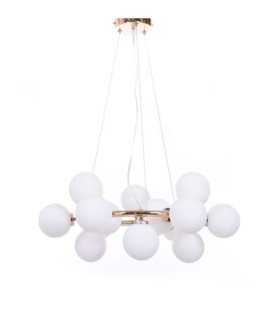 Люстра подвесная Lumina Deco Marsiada (Марсиада) LDP 6033-15 GD