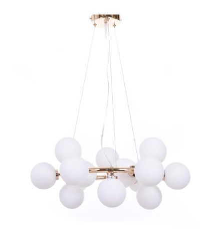 Люстра подвесная Lumina Deco Marsiada (Марсиада) LDP 6033-15 GD - фото 3