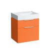 Тумба под раковину Laufen Kartell 4.0756.2.033.635.1 60х50 подвесная цвет оранжевый