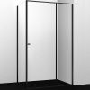 Душевой уголок Wasserkraft Dill 61S 61S37 140х100 стекло прозрачное профиль черный без поддона