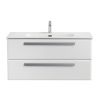 Тумба под раковину Cezares ECO-CER ECO-CER-N-1000-2C-SO-BO 100х50 подвесная цвет белый