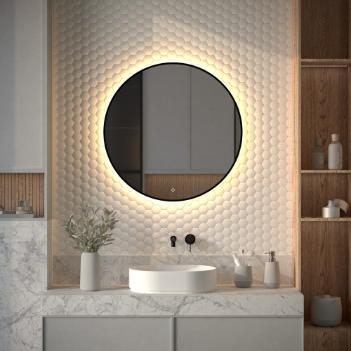 Зеркало с подсветкой Defesto AURA DF 2995S 80х80 - фото 3