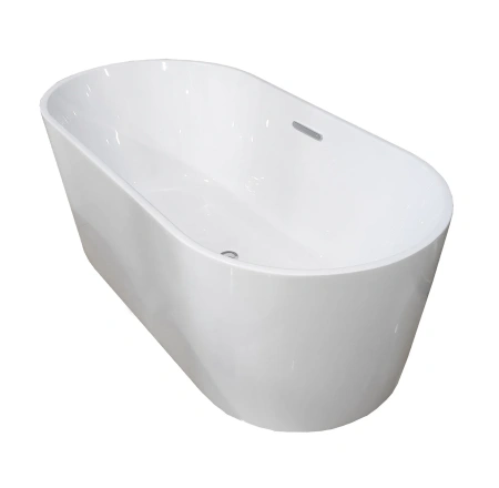 Ванна акриловая Arrow A1702TQU1 170х80 отдельностоящая овальная с ножками