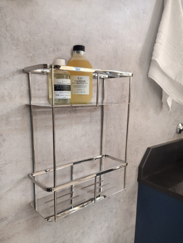 Полка в ванную комнату AltroBagno Beni aggiuntivi AltroBagnoB082603Cr - фото 2