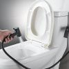 Гигиенический душ со смесителем Rose R1505H-1 черный