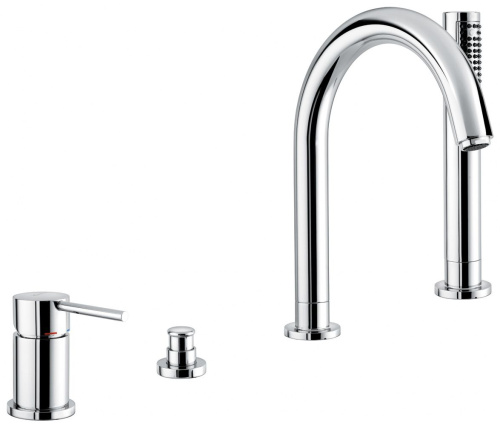 Смесители Emmevi Piper 45120/NEO на борт ванны черный матовый - фото 3