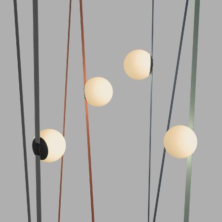 Трековый однофазный светильник Denkirs Belty orb (Белты орб) DK5551-BK