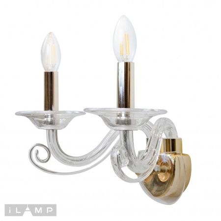 Бра iLamp King (Кинг) W9372-2 GD