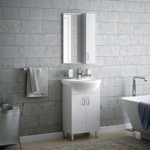 Зеркало-шкаф Corozo Олимп SD-00000695 50х15х70 подвесной цвет белый - фото 3