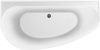 Ванна акриловая Allen Brau Priority 2.31005.21B 160х80 пристенная асимметричная с ножками