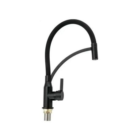 Смеситель для кухни Shevanik S643H-3 на мойку черный