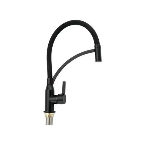 Смеситель для кухни Shevanik S643H-3 на мойку черный - фото 2