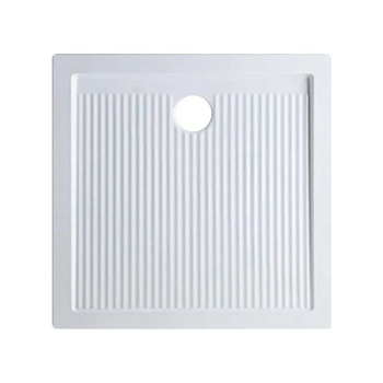 Душевой поддон SIMAS S 83 bia фаянс белый