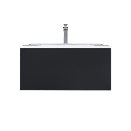 Тумба с раковиной Uperwood Parma Premium 39330205464 80х50 цвет черный