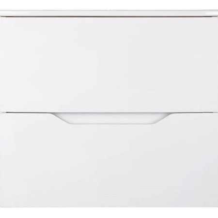 Тумба с раковиной Orange Line Li-80Tuw+Ra 80х50 подвесная цвет белый