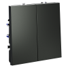 Выключатель с самовозвратом двухклавишный VOLTUM S70 VLS020606