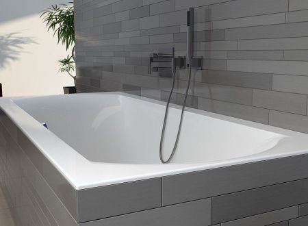 Ванна акриловая Riho B139001005 Ванна LINARES Ванна 150x70 RIHO B139001005 150х70 пристенная прямоугольная без ножек